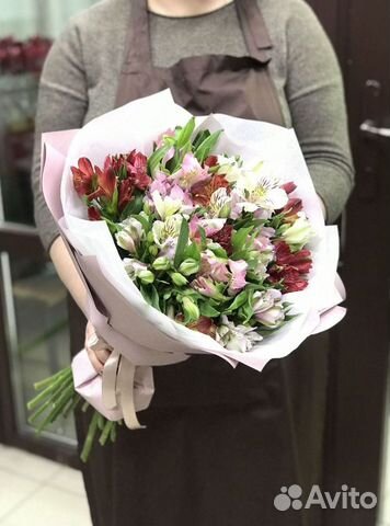 Букет цветов из Альстромерий