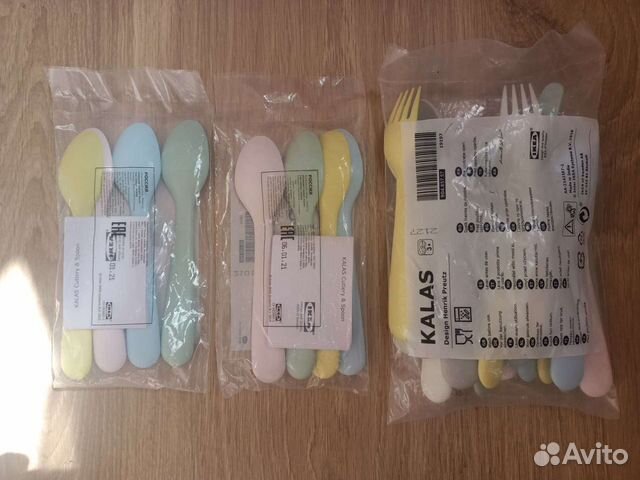 Столовые приборы икеа IKEA kalas посуда детская