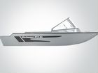Моторная лодка Swimmer 370XL с консолью и стеклом объявление продам