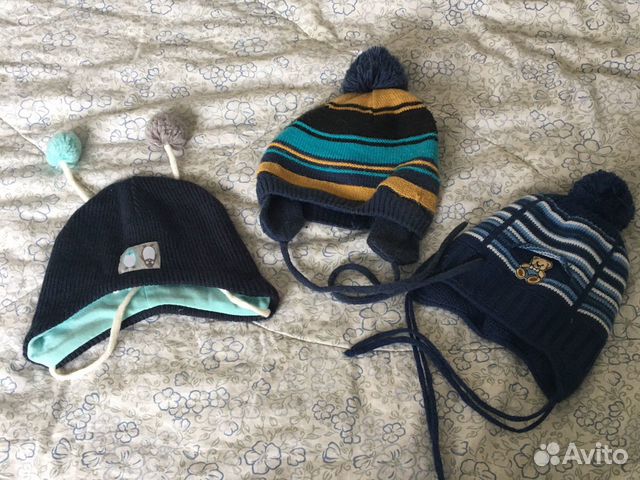 Шапки до двух лет