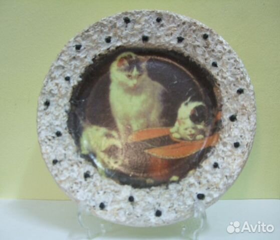Декупаж Тарелка 