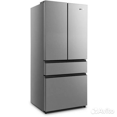 Холодильник Gorenje NRM 8181 UX, серебристый