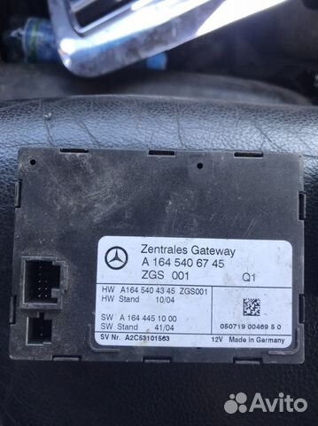 Блок ZGS мерседес ML W164