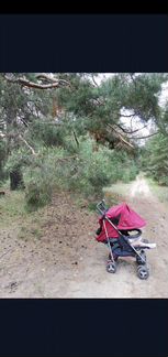 Коляска трость Silver Cross Reflex Vintage red