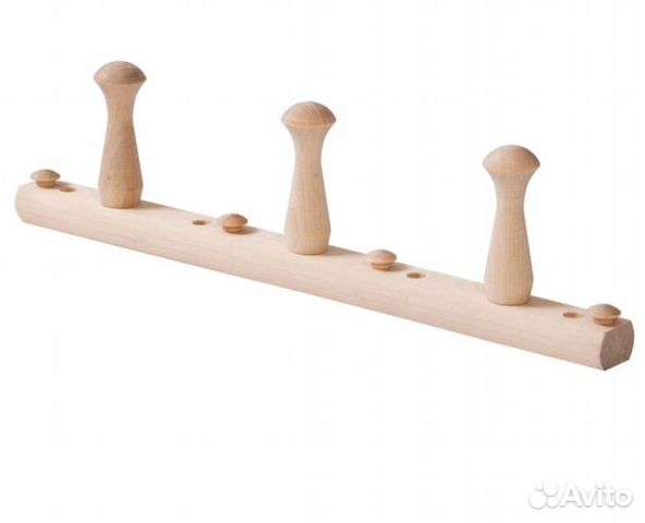 Вешалка настенная деревянная