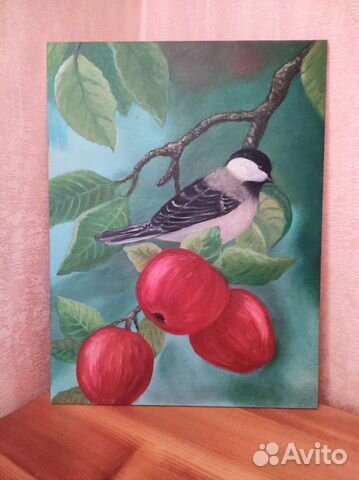 Картина 30*40, масло, холст на двп