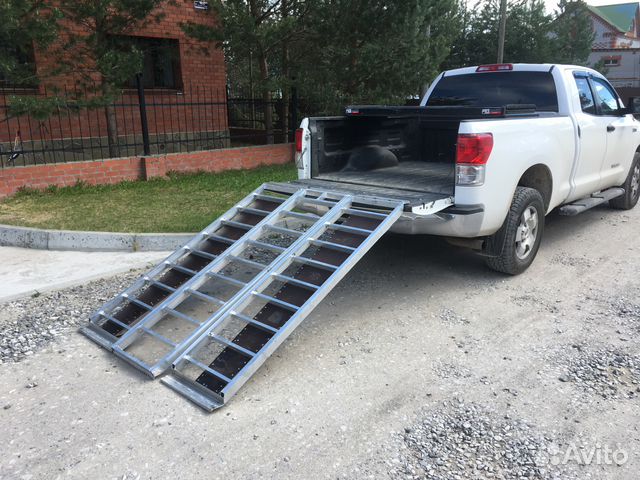 Заезд в кузов пикапа