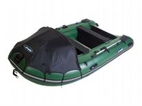 Надувная лодка gladiator D450AL, цвет зеленый
