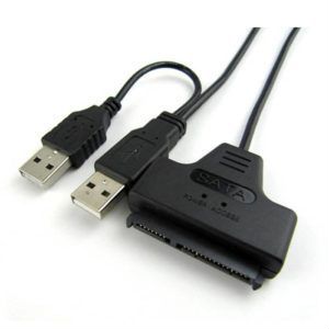 Переходник USB A (M) - SATA 7+15pin, 48655