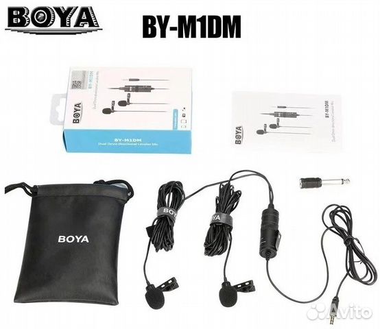 Микрофон петличный Boya BY-M1DM (новые )