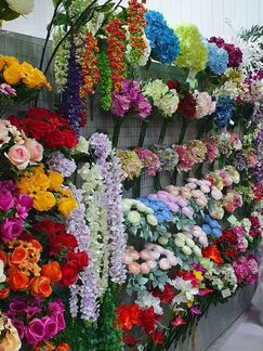 Цветы для оформления свадьбы, искусственные цветы