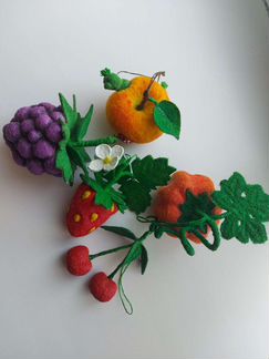 Набор декоративных игрушек из синтепона