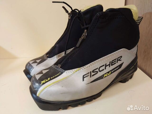 Лыжные ботинки fischer р. 33
