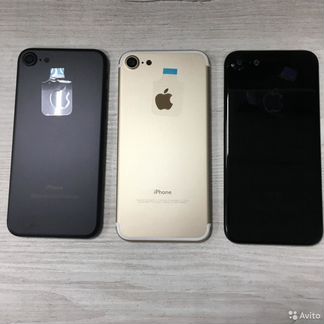 Задняя крышка (корпус ) iPhone 7 (4.7) Black Onyx