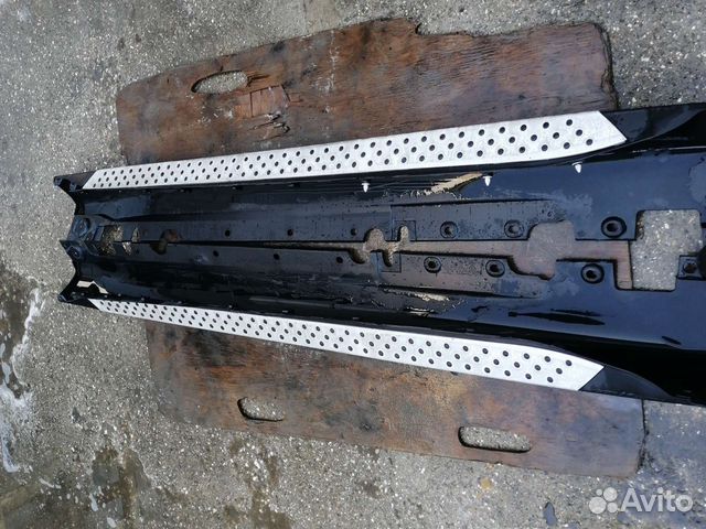 Пороги алюминиевые BMW X5 E70 X6 E71