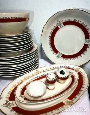 Сервиз столовый, посуда детская, вазы