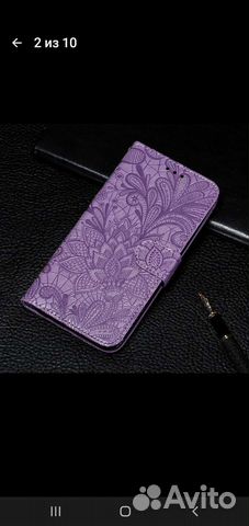 Чехол книжка на samsung galaxy А10