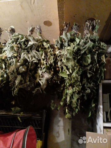 Веники для бани липа, берёза