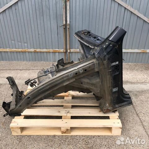 Лонжерон передний левый volkswagen Touareg 2002-20