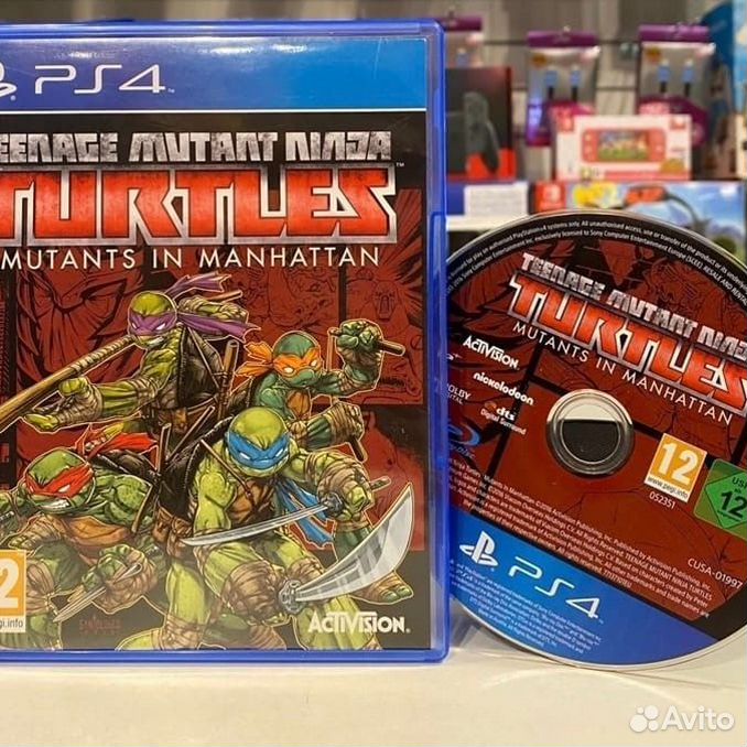 Ninja turtles ps4. Диск Черепашки ниндзя на ps4. Черепашки ниндзя на ps4.