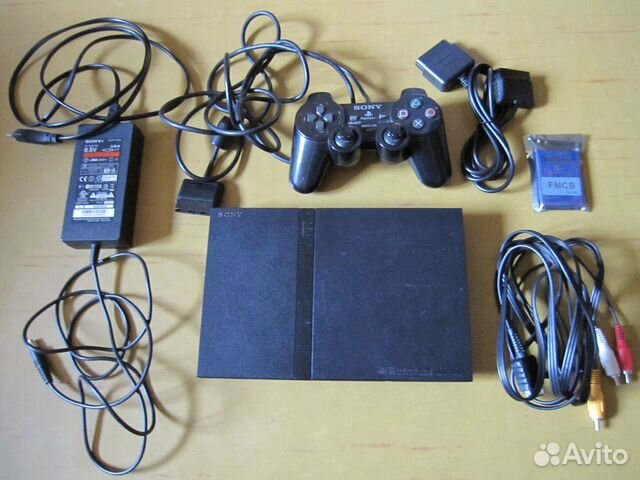 Sony PS2 Slim 79001 USA (запускает игры без диска)