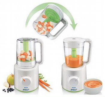 Пароварка блендер avent