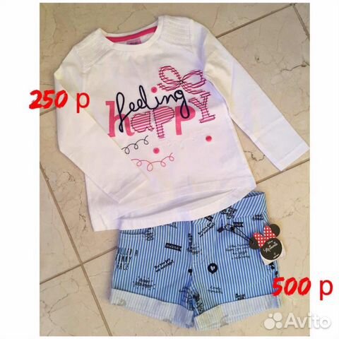Одежда для девочки 2-4 года