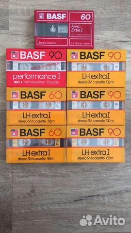 Аудиокассеты новые, запечатанные