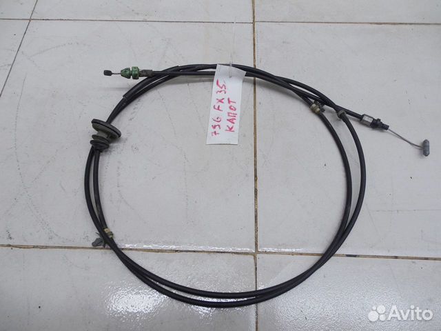 Трос открывания капота FX (S50) 2003-2007