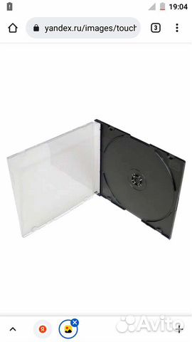 Футляр бокс для CD Slim Box