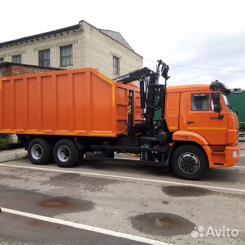 КАМАЗ 65115 Е-5 с КМУ, 2024