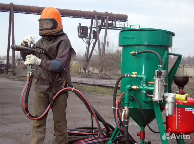 Аренда пескоструйного аппарата с компрессором