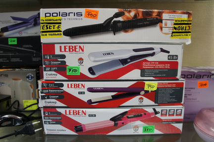 Стайлеры Щипцы Плойки Leben Polaris Новые