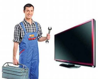 Установка телевизора.подвес на стену.настройка