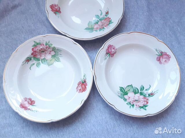 Тарелки СССР зик Конаково 8 шт