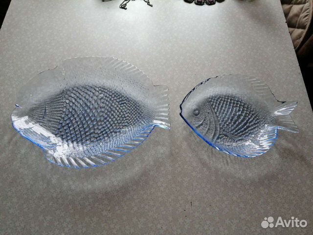 Блюдо цветное стекло