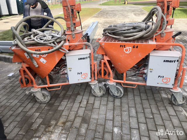 Аренда штукатурной станции PFT G4