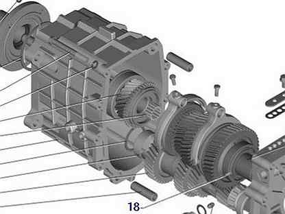 Кпп газель в разборе схема
