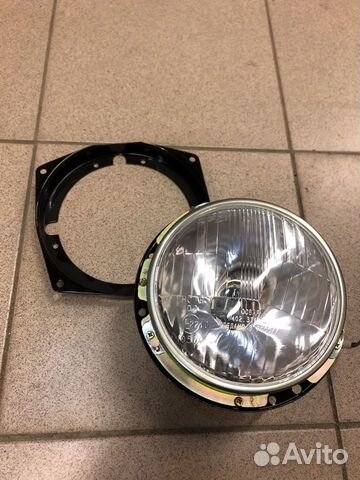Фара в сборе с фланцем Буран