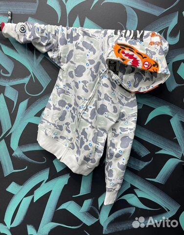 Зип худи bape