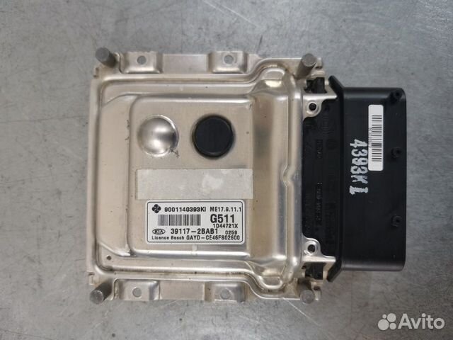 Эбу двигателем Hyundai / KIA 1,6 G4FG МКПП