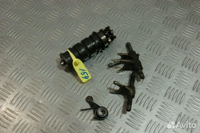 Вал копирный с вилками Yamaha XT225 serow