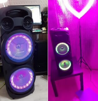 Большая 80см Колонка Speaker Party Bar + Микрофон