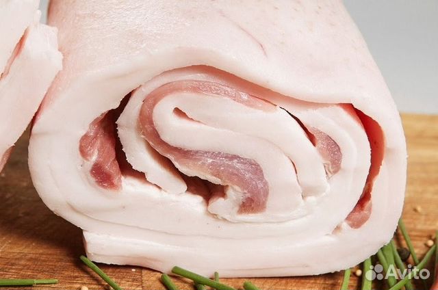 Сало только фермерское шкуреное, на шкуре, соленое