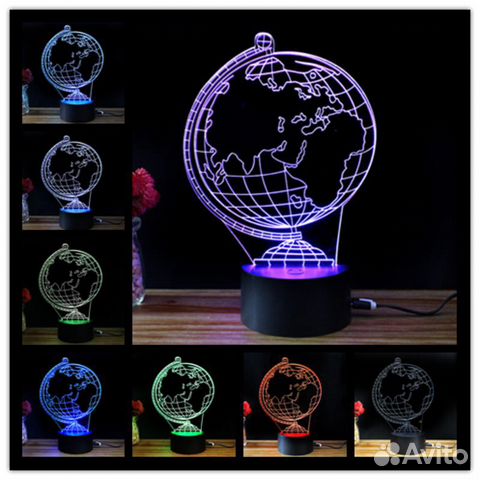 3D светильник