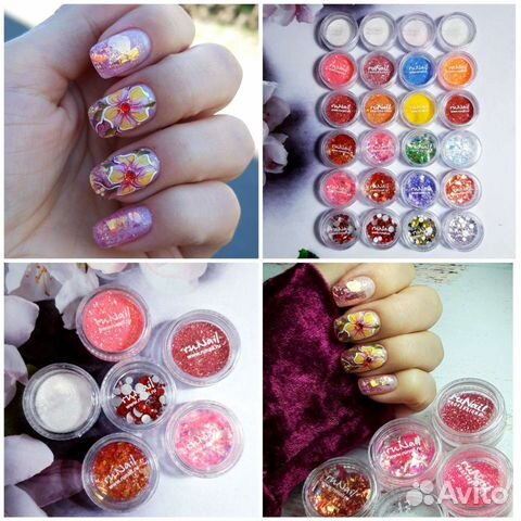 Набор для дизайна ногтей 6в1