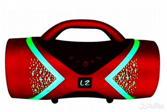 Колонка Booms Bass 40 Ватт с Подсветкой