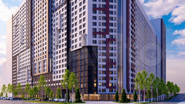 3-к. квартира, 55,7 м², 27/27 эт.