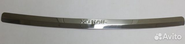 Накладка на бампер Nissan X-Trail 2 2007-2014
