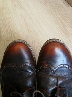 Кожаные туфли 38,5